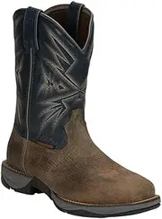 [Tony Lama] Men's Bartlett Amber Western Work Boot Steel Toe - Rr3360