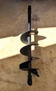 300mm 12" Tungsten Post Hole Auger 25mm S
