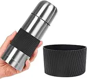 Reusable Cup Sleeve - Silicone Nonslip Coffee Cup Sleeve | Resistant Reusable Cup Sleeve for Hot and Cold Drinks | Heat-Resistant Mug Protector for Iced Hot Drink, Silicone Sleeves for Tumblers