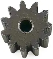 11T 1M Carbon Steel Gear OD=13mm Height=10mm Mechanical Motor Parts Metal Pinion Hole 3mm-6mm 113A 113.17A 114A 115A 116A(4mm)