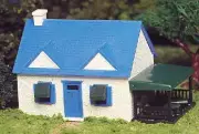 NEW Bachmann HO Plasticville USA CAPE COD House Building Kit 45131 *Ships Quick