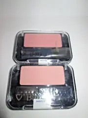 Lot 2 Bari Love My Face Powder Blush with Brush NAUGHTY PLUM .25 oz. Full Size