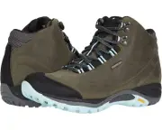 Merrell Z7299 Womens Grey Siren Traveller 3 Mid Waterproof Hiking Boot Size 9.5