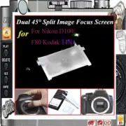 Dual 45 degree Split Image Focus Focusing Screen For Nikon D100 F80 Kodak 14N