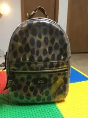 Women’s “UGG” Dannie II Clear Butterscotch Animalia Mini Backpack, One Size,