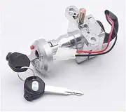 Ignition Switch for BWS for ZUMA for Flame for GTR for Jog for RSZ Modified Universal Start Ignition Switch Electric Door Lock Key Switch Motorcycle Ignition Switch Lock(2 PIN)