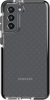 [tech21] Evo Check Phone Case for Samsung S21 5G -12 ft. Drop Protection, Smokey/Black