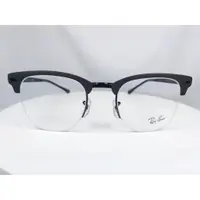 在飛比找蝦皮購物優惠-『逢甲眼鏡』Ray Ban雷朋 光學鏡框 全新正品 霧面黑 