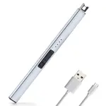 HOOOME USB充電式多功能蠟燭點火器/ 霧銀色 ESLITE誠品
