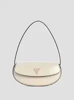 GUESS White Arnela Shoulder Bag