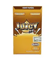 5 X Booklets Juicy Jays Liquorice 1 1/4 Flavoured Rolling Papers Brand New