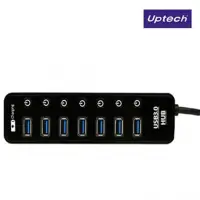 在飛比找PChome商店街優惠-登昌恆 Uptech UH270C 7-Port +1-Po