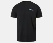 Quiksilver Men's Hi Parallels Tee / T-Shirt / Tshirt - Black