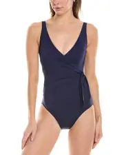 Tommy Bahama Wrap Front One-Piece