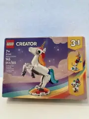 lego creator magical unicorn 145 pc set new/sealed