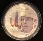 2017 Upper Deck Grandeur 1oz Silver Coin Hockey SEAN MONAHAN 668/5000