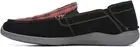 Clarks Mens Gorwin Step Black Suede Casual Loafer Shoes Size 13 Men's Brand New