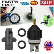 Sup Pump Air Valve Adapter For Inflatable Kayak Boat Stand Up Paddle Board AUSZR