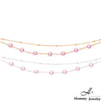 在飛比找momo購物網優惠-【Hommy Jewelry】Pure Pearl Pink