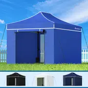 ALFORDSON Gazebo 3x4.5m Pop Up Marquee Camping Folding Tent Canopy 600D Oxford