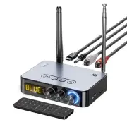 5.1 Bluetooth Audio Receiver Transmitter 4-in-1 (with Remote) for Home Stereo...