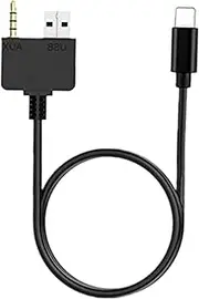Car 3.5mm Jack Aux Cable Music Interface Adapter Compatible with Hyundai Kia for IP 13 12 11 Pro Max X Xs Max XR 8 7 Plus