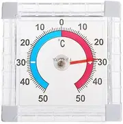 Xuegier Window Indoor Outdoor Wall Garden Home Graduated Disc Measurement Temperature Household Thermometer Supplies