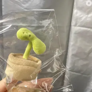 台灣爆款🎉角落生物創意趣味搞怪發芽盆栽毛絨玩偶玩具超軟小公仔生日禮物