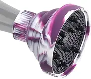 Blow Dryer Diffuser, Silicone Hair Diffuser Adjustable Hair Dryer Diffuser, Portable Heat Resistant Hair Dryer Accessories Diffuser Attachment for Wavy Hair