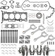 2.4L G4KJ Engine Rebuild Overhaul Kit With Crankshaft Engine Piston Set, Compatible with 2014-2020 Kia Sportage Optima Sorento 2011-2019 Hyundai Tucson Sonata 2.4, Replace# 23111-2G200 230402G500