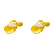 2PK Joseph & Joseph Ergonomic 17cm Catcher Citrus Reamer/Lemon Lime Juicer