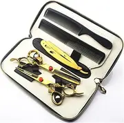 Hair Cutting Scissors Set Professional 6.0 Inches Barber Hair Scissors, Thinning Scissor, Hairdressing Shears for Barbers and Salon,Men,Women and Kids