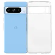 For Google Pixel 8 Pro Clear Case TPU Phone Cover Airbag Protection (Precise Lens Hole)