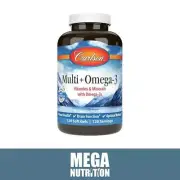 Carlson Labs Multi + Omega-3 120 softgels Combines Multivitamin With Omega-3S