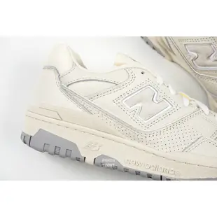 胖達）NEW BALANCE NB 550 麂皮 拼接 中性款 BB550PWG 白色 BB550PWD 米色 女