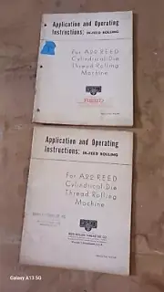 machinist manuals, 2 manual at $ 45.00 each