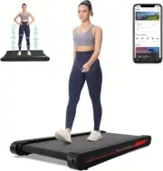 Walking Vibration Pad with APP, 3 in 1 Under Desk Treadmill, 2.5HP