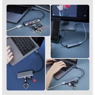 【亞果元素】CASA Hub A05 USB-C Gen2 免驅動 五合一多功能 高速集線器 轉接器 讀卡機 影像傳輸