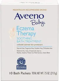 在飛比找Yahoo!奇摩拍賣優惠-艾惟諾 Aveeno Baby 燕麥泡澡粉 寶寶 保濕 Ec