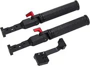 XUMIUZIY Gimbal Dual Handle Grip,Dual Handlebar,Camera Video Stabilizer for RS2 Gimbal Stabilizer with 1/4 Inch Screw Hole and Cold Shoe Mount