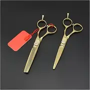 Hair Cutting Shears, Professional Hair Shears Professional Set Cutting Scissors thinning Scissors den Barber shearswith Bag Comb