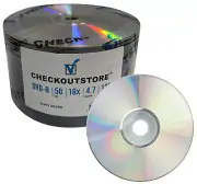 DVD-R 16x 120min 4.7gb Silver Shiny Top Lot