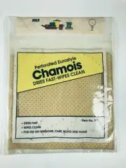 Vtg Italian Made Chamois Cloth Perforated Eurostyle Lola Products New Old Stock