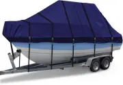 900D T Top Boat Cover -Heavy Duty Boat Cover, Waterproof Hard Top Boat Cover