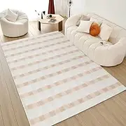 Vintage Artistic Plaid Carpet Comfortable Soft Living Room Carpets Home Decoration Bedroom Rugs Geometric Rug,AX078,3,D,200X200CM