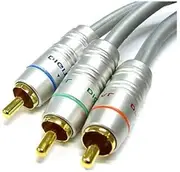 75cm Component Video Cable Lead RGB Red Green Blue OFC DVD Home Theatre Hi-Fi