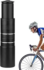 Cycle Stem Extender | 28.6mm Adjustable Aluminum Alloy Ride Fork Stem Raiser Extender, Head up Raiser, Neck Extender for Mountain Cycle, Road Cycle