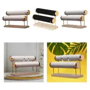 Bracelet Holder Bracelet Storage Rack Freestanding Wooden Base Bracelet Bangle