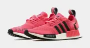 ADIDAS NMD_R1 J WHITE PINK BLACK ATHLETIC RUNNING SHOES 5.5Y = Size 6.5 WOMENS