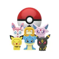 在飛比找PChome24h購物優惠-POKEMON 精靈寶可夢 變臉公仔精靈球S3 一中盒6入